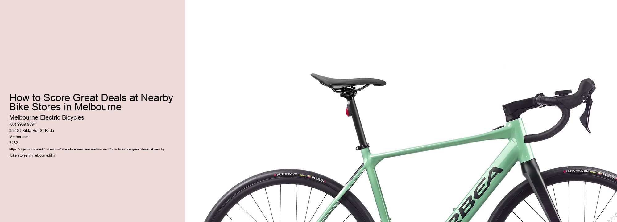 How to Score Great Deals at Nearby Bike Stores in Melbourne