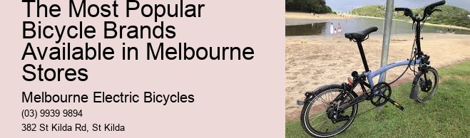 The Most Popular Bicycle Brands Available in Melbourne Stores