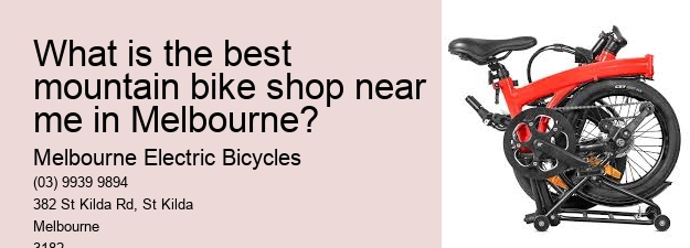 What is the best mountain bike shop near me in Melbourne?