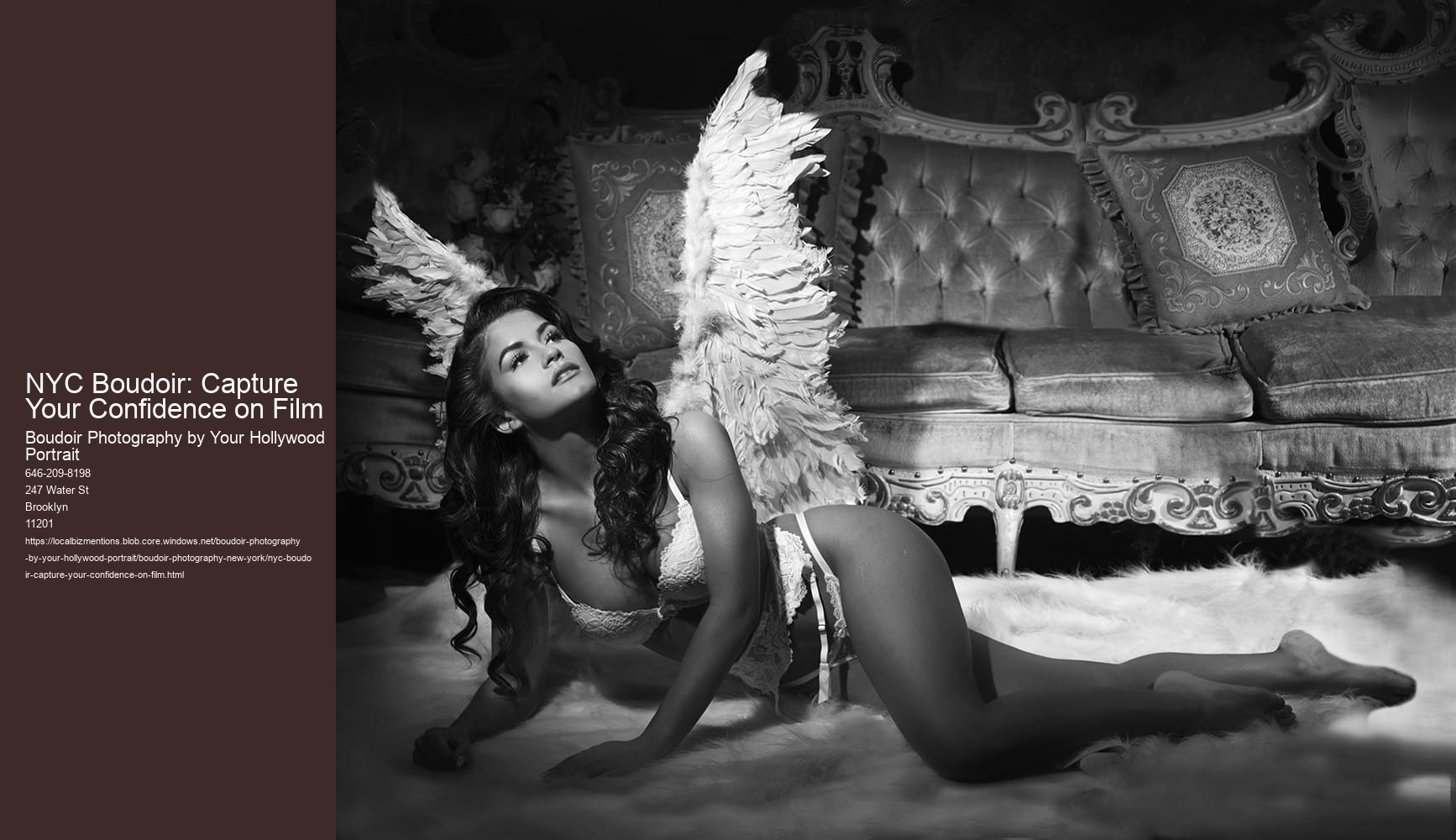 NYC Boudoir: Capture Your Confidence on Film