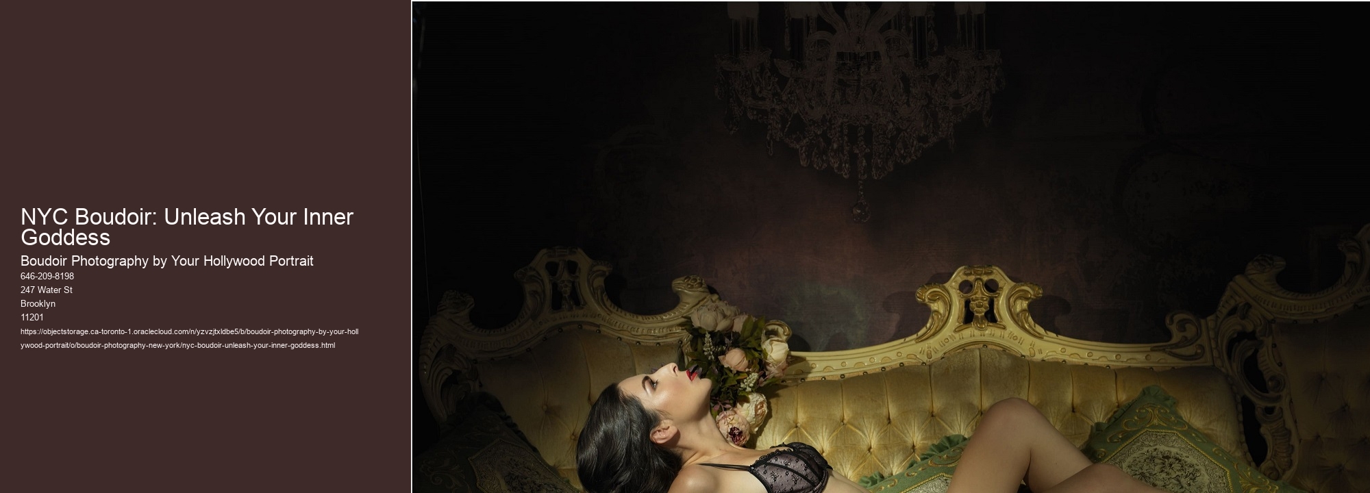 NYC Boudoir: Unleash Your Inner Goddess
