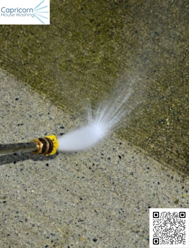 How does pressure washing help before selling a home?