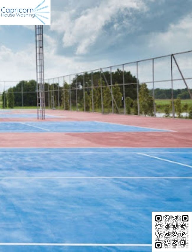 What should I do after pressure cleaning my driveway?