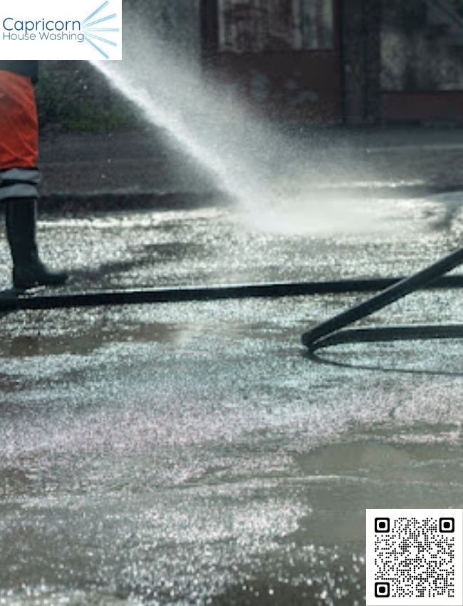 Can you pressure wash multi-story homes?