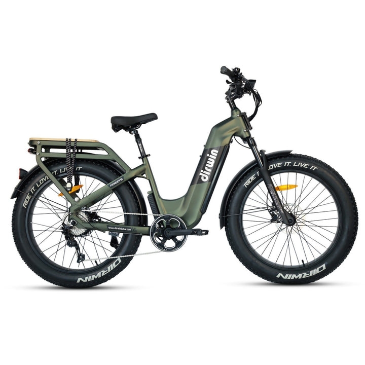 Is the Pioneer Plus fat tire electric hunting bike suitable for rough terrain?