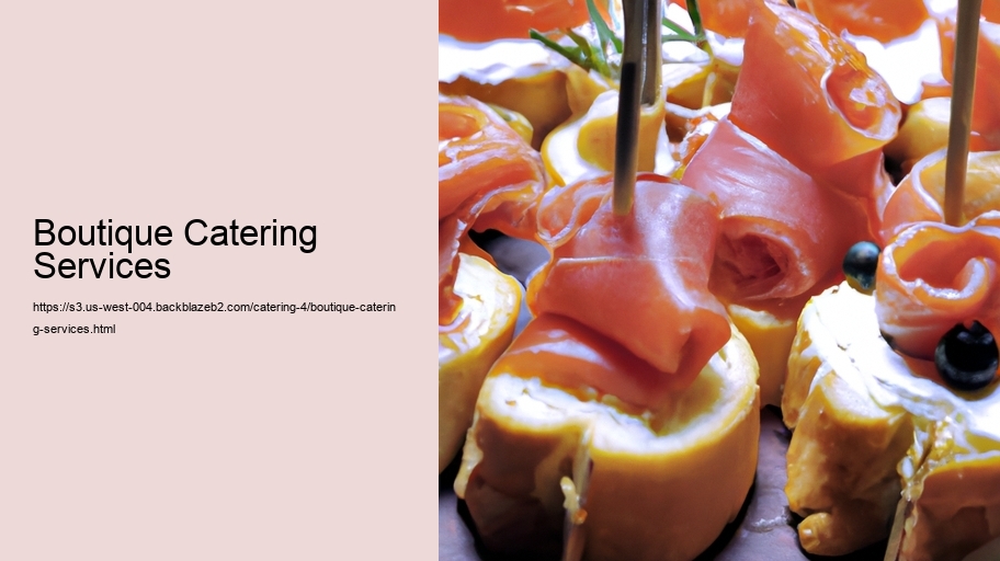 Boutique Catering Services