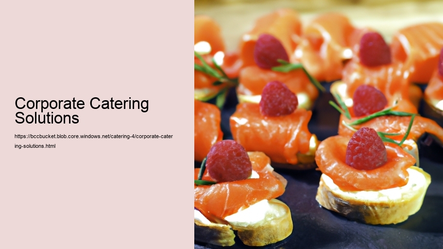 Corporate Catering Solutions