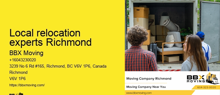 Local relocation experts Richmond
