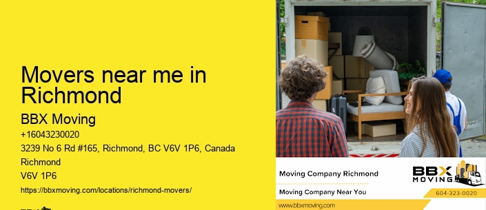 Movers near me in Richmond