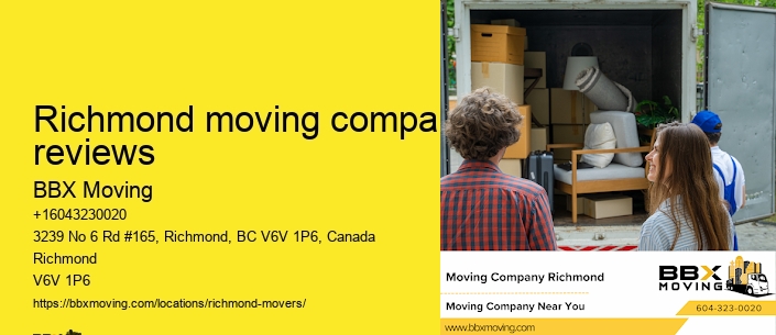 Richmond moving company reviews