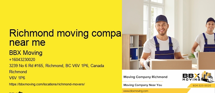 Richmond moving company near me