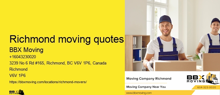 Richmond moving quotes