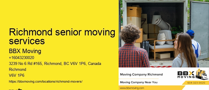 Richmond senior moving services
