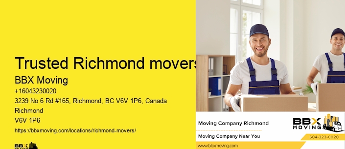 Trusted Richmond movers