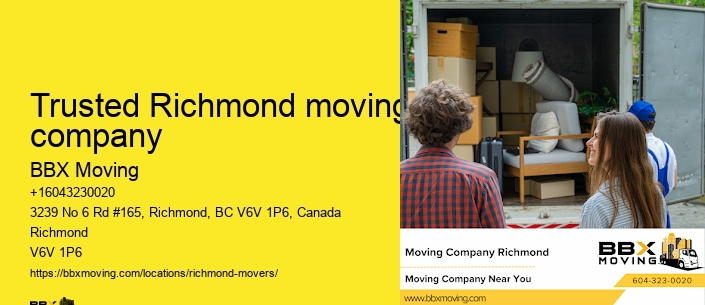 Trusted Richmond moving company