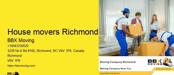 House movers Richmond