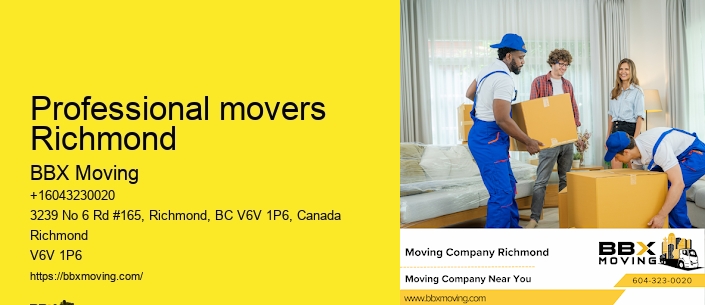 Professional movers Richmond