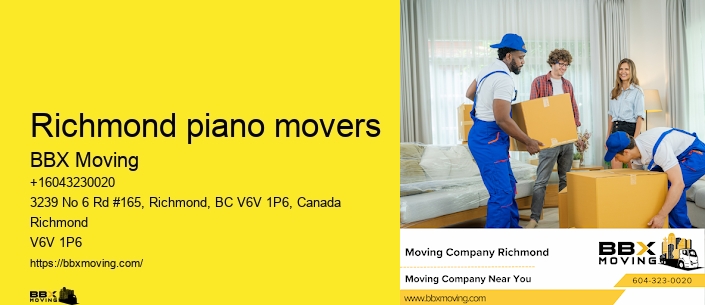 Richmond piano movers