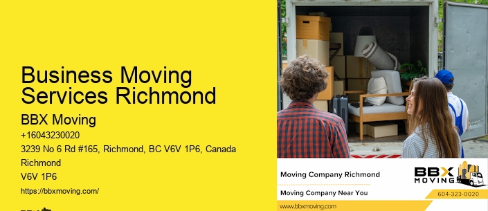 Business Moving Services Richmond