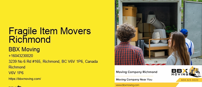 Fragile Item Movers Richmond