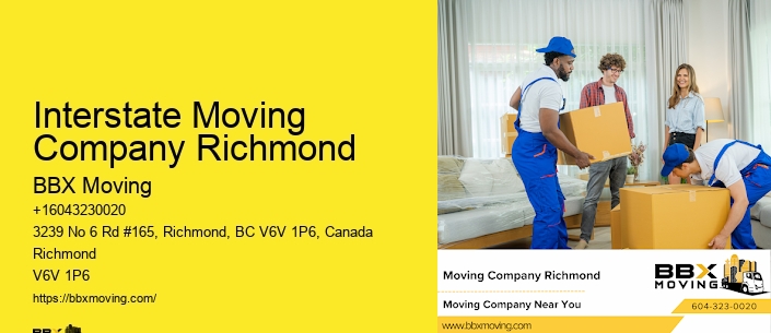 Interstate Moving Company Richmond
