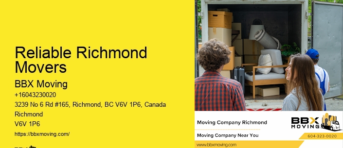 Reliable Richmond Movers