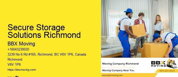 Secure Storage Solutions Richmond