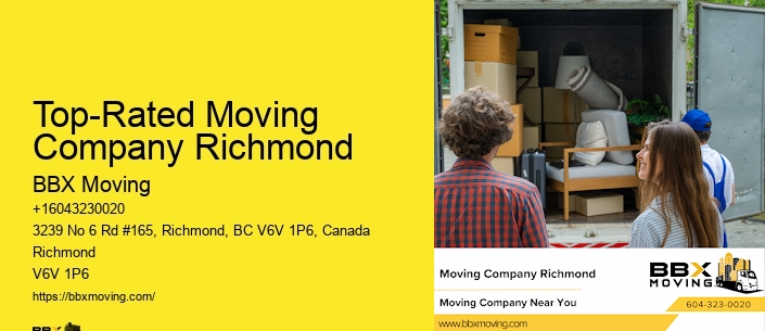 Top-Rated Moving Company Richmond