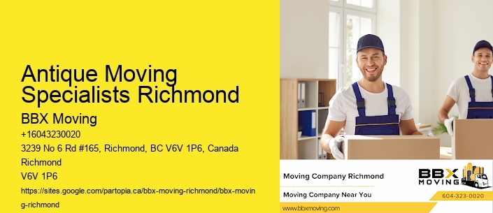 Antique Moving Specialists Richmond