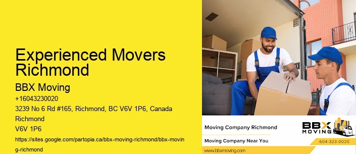 Experienced Movers Richmond