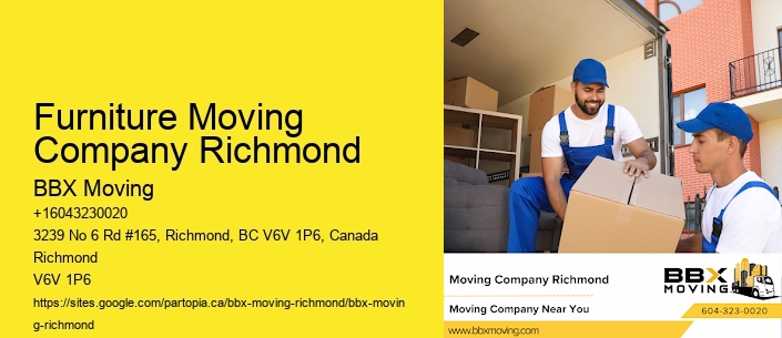 Furniture Moving Company Richmond