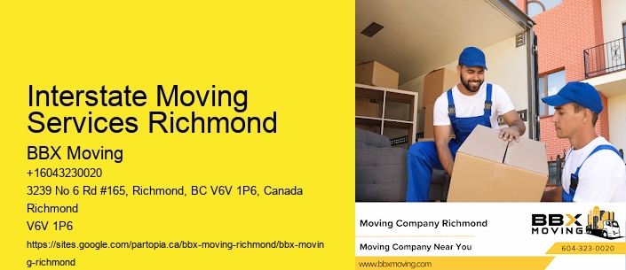 Interstate Moving Services Richmond
