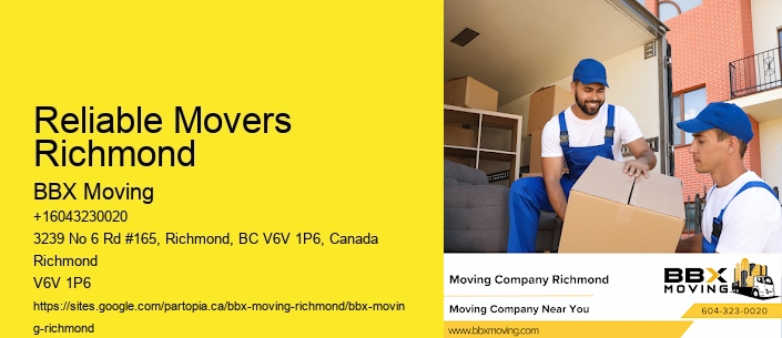 Reliable Movers Richmond