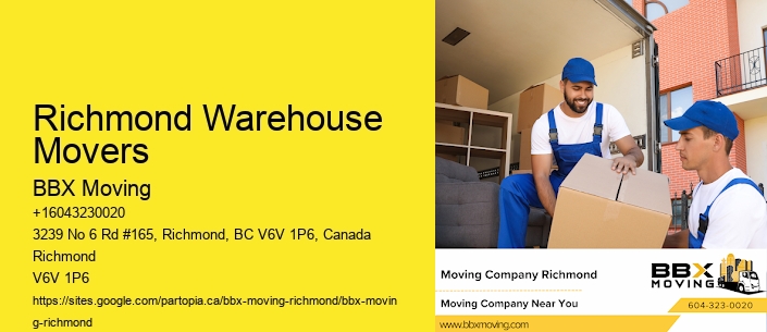 Richmond Warehouse Movers