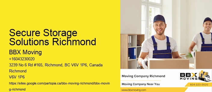 Secure Storage Solutions Richmond