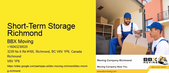 Short-Term Storage Richmond