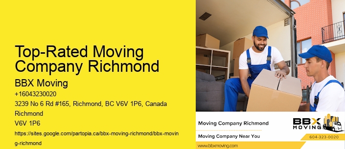 Top-Rated Moving Company Richmond