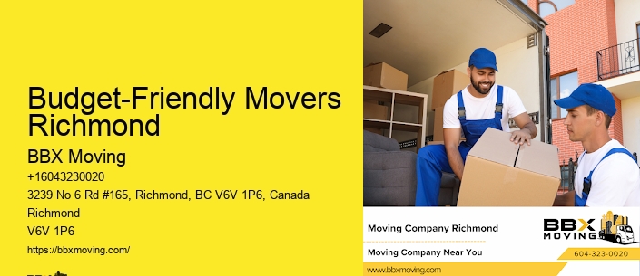 Budget-Friendly Movers Richmond