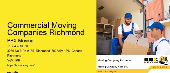 Commercial Moving Companies Richmond