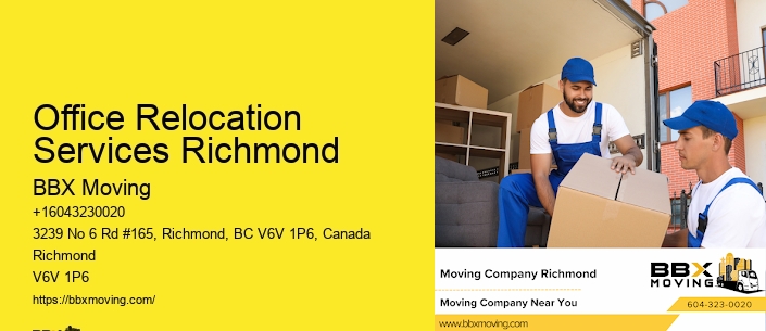 Office Relocation Services Richmond