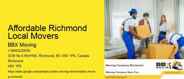Affordable Richmond Local Movers