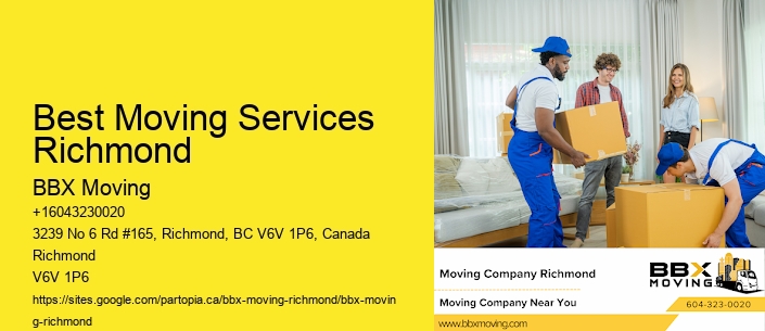 Best Moving Services Richmond
