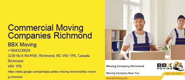 Commercial Moving Companies Richmond