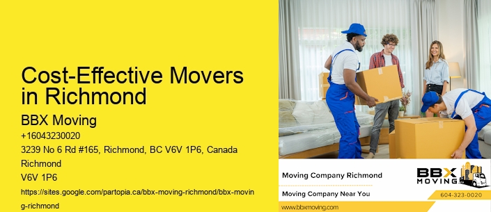 Cost-Effective Movers in Richmond