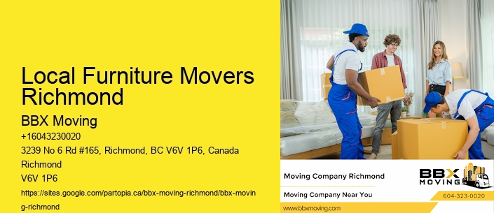 Local Furniture Movers Richmond