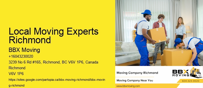 Local Moving Experts Richmond