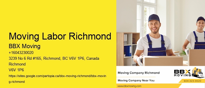 Moving Labor Richmond