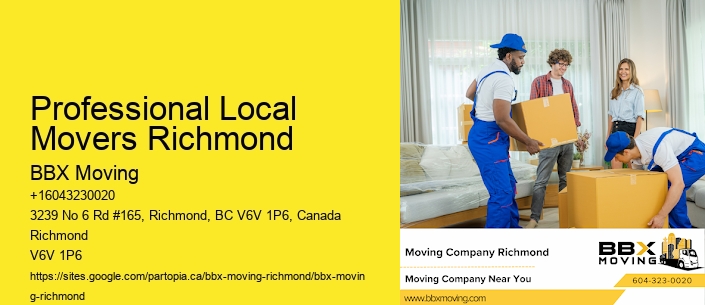 Professional Local Movers Richmond