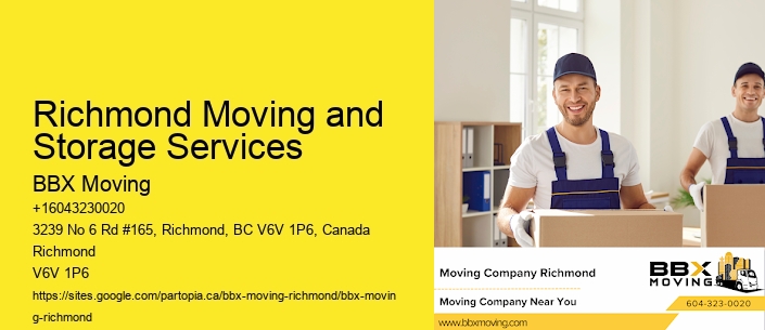 Richmond Moving and Storage Services