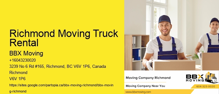 Richmond Moving Truck Rental